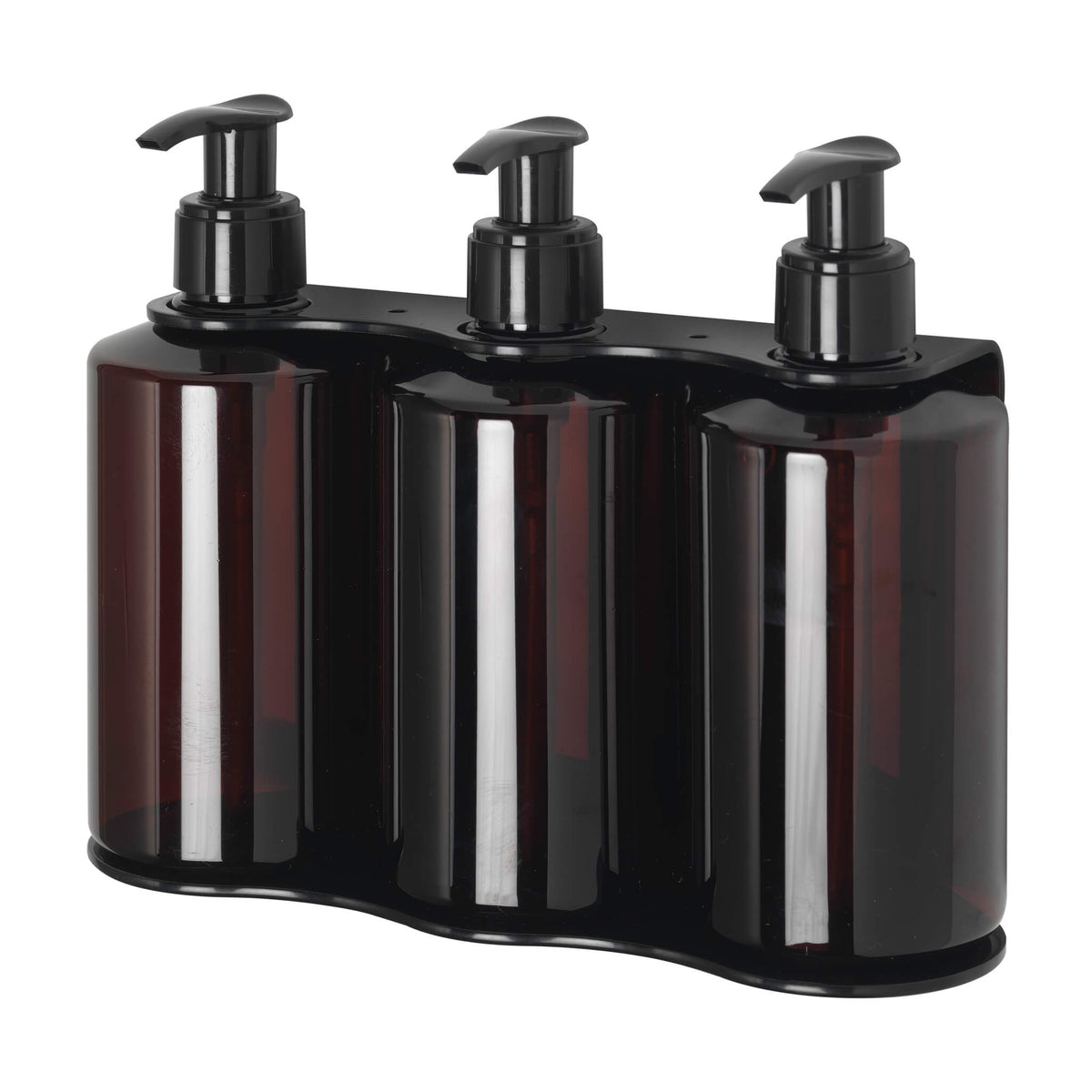 Triple 300ml Standard Wall-Mounted Holder
