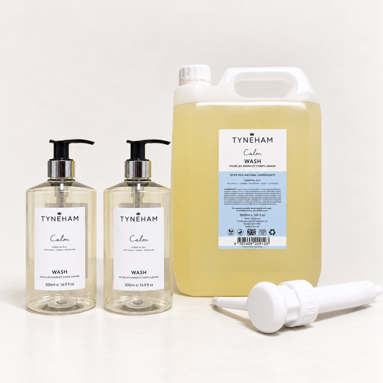 Calm Hand & Body Wash Refill & Bottle Bundle