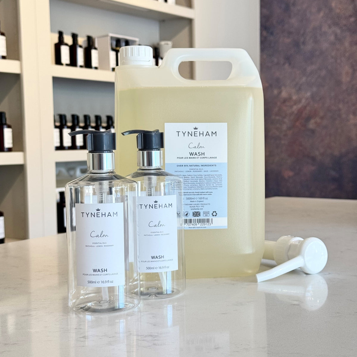 Calm Hand &amp; Body Wash Refill &amp; Bottle Bundle