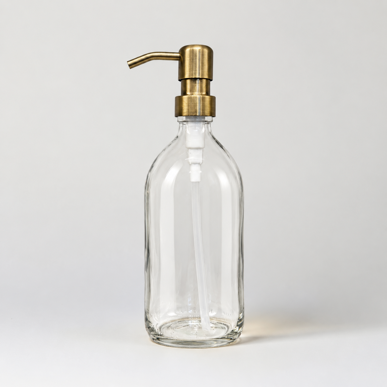 500ml Refillable Empty Glass Bottle & Pump