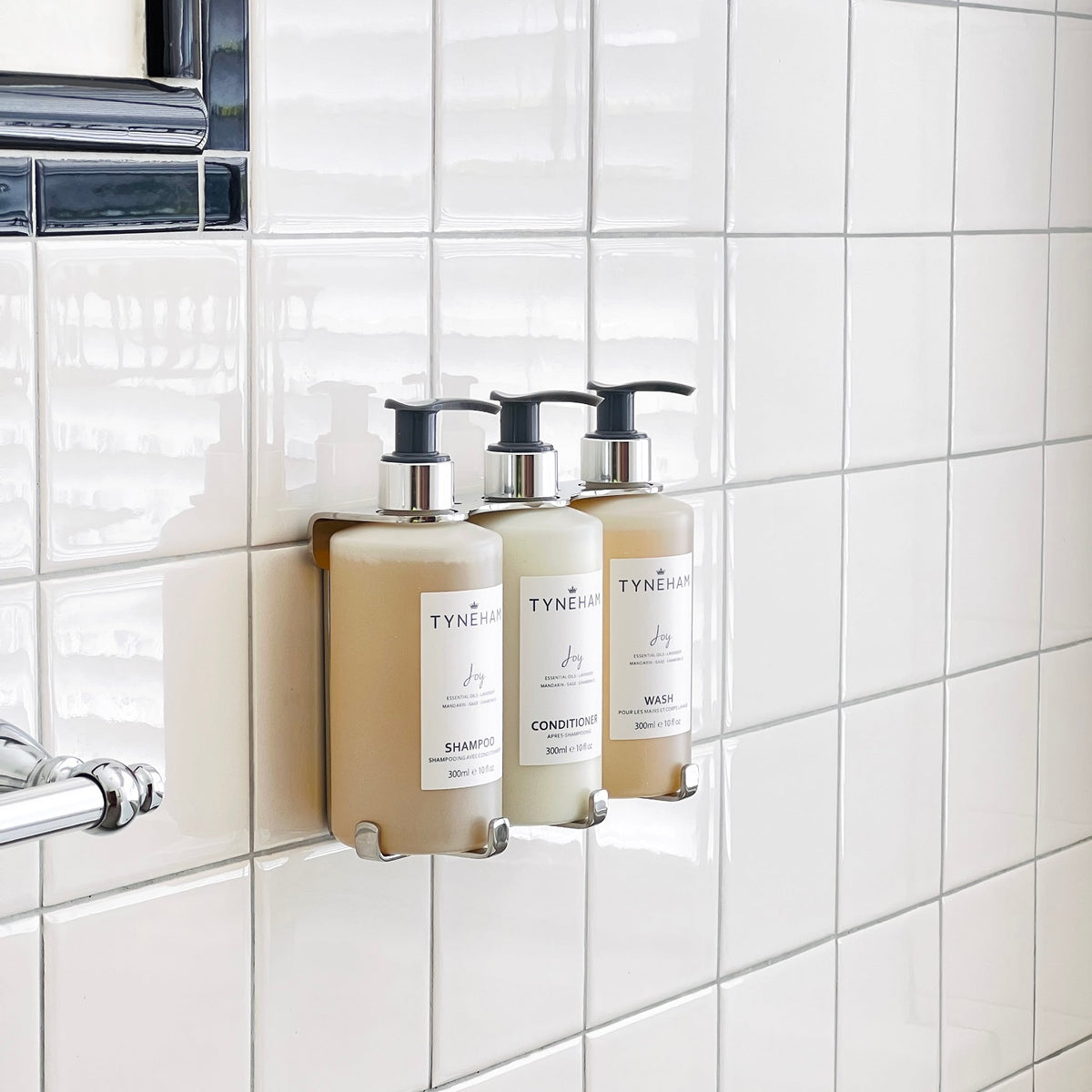 Triple 300ml Security Wall-Mounted Holder