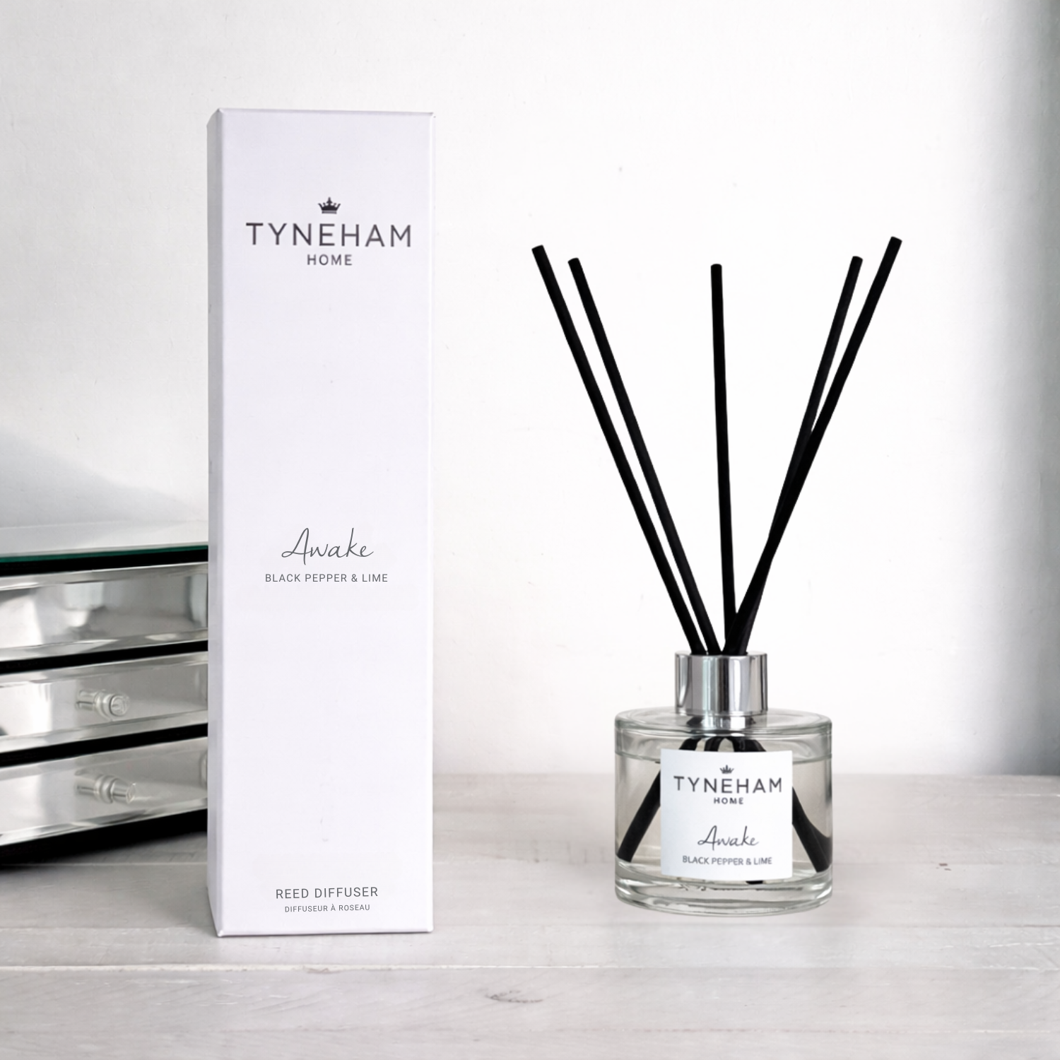 Awake classic reed diffuser with box