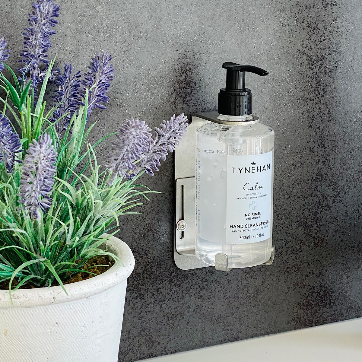 Single 300ml Security Wall-Mounted Holder