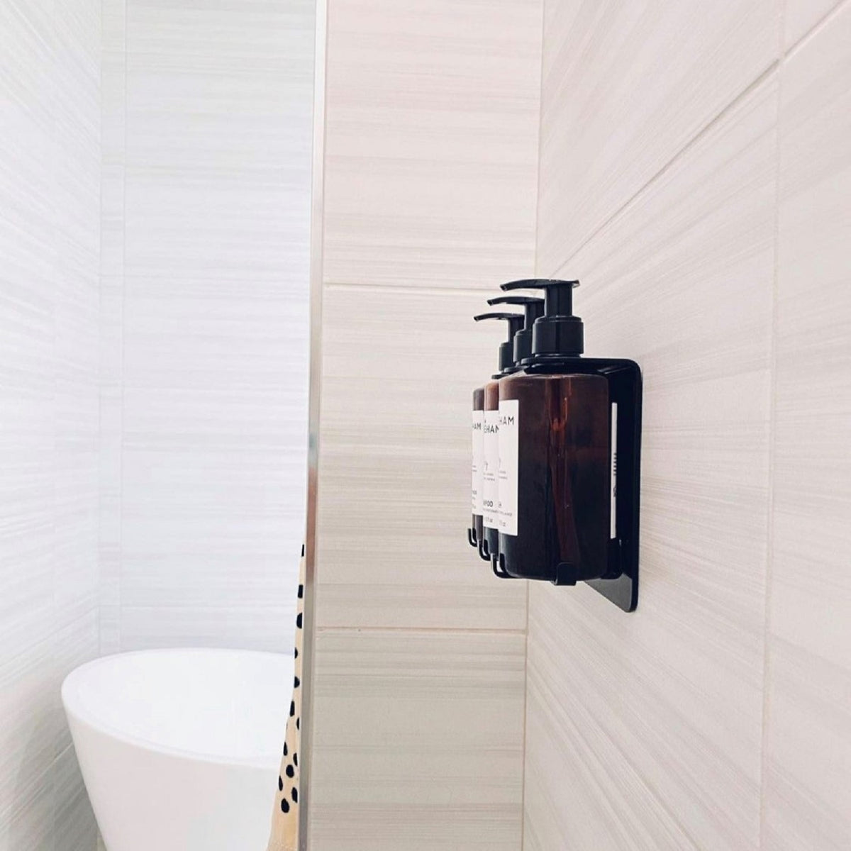 Triple 300ml Security Wall-Mounted Holder